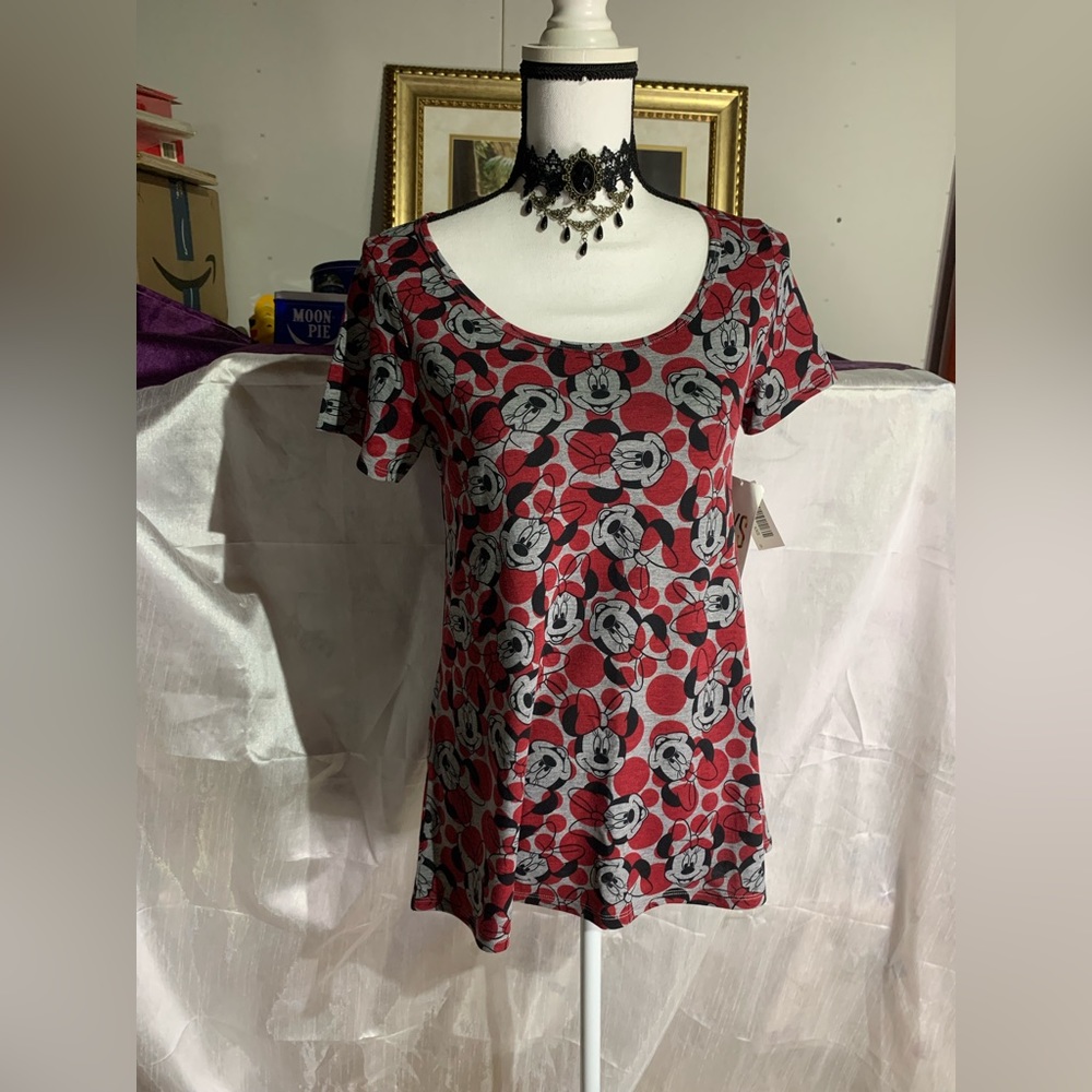 Lularoe Classic T Disney Minnie Mouse Top